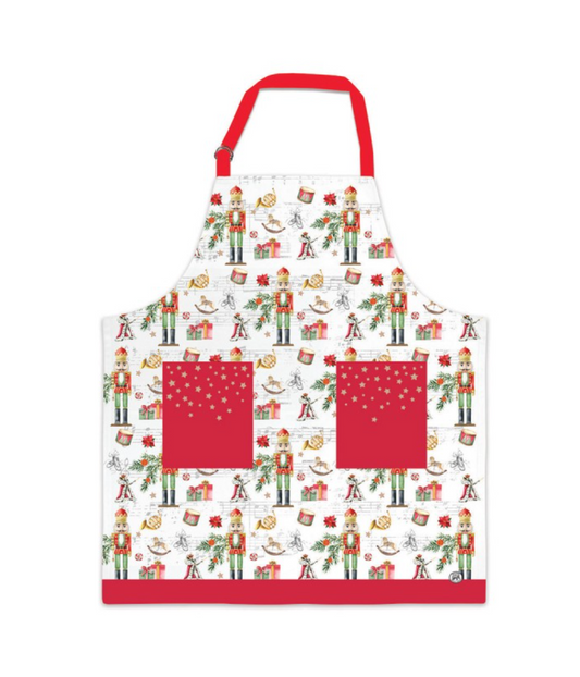 100% Cotton Adjustable Apron - Nutcracker Suite