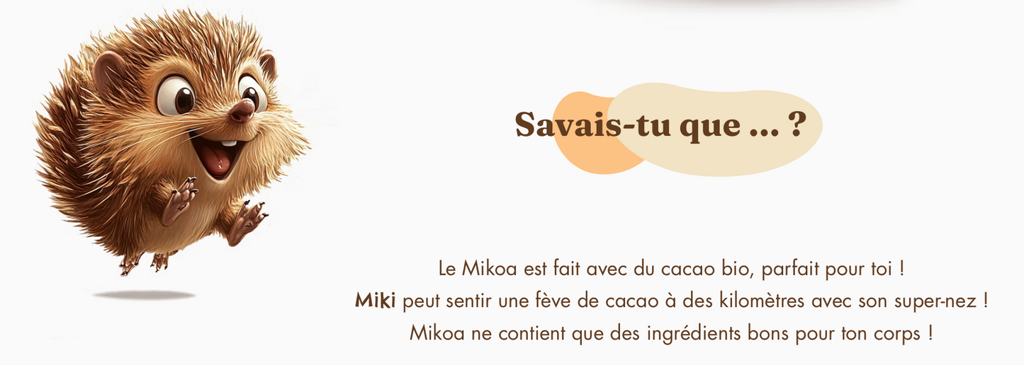 Mikoa - Le cacao pour bien grandir