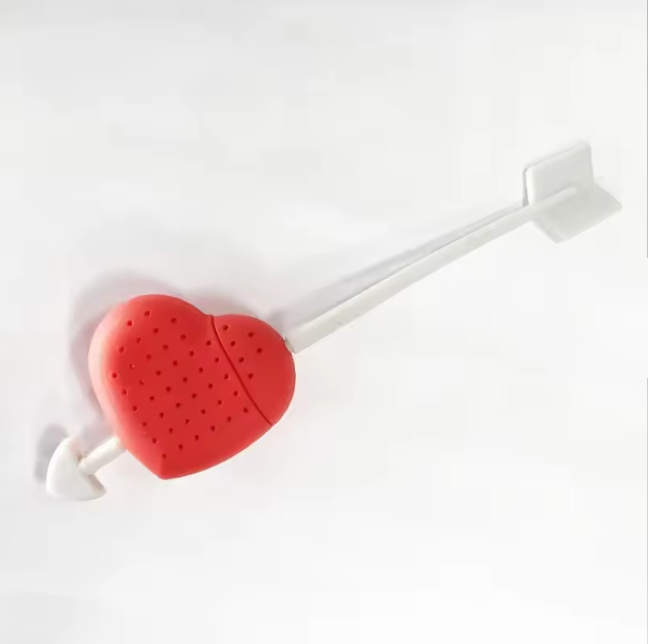 Infuser a thé coeur fléché