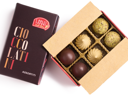 Assorted pistachio chocolates 60g