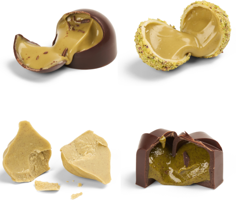 Assorted pistachio chocolates 60g