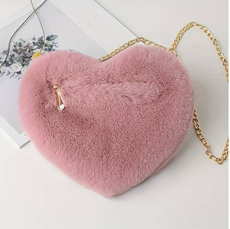 Heart shaped handbag