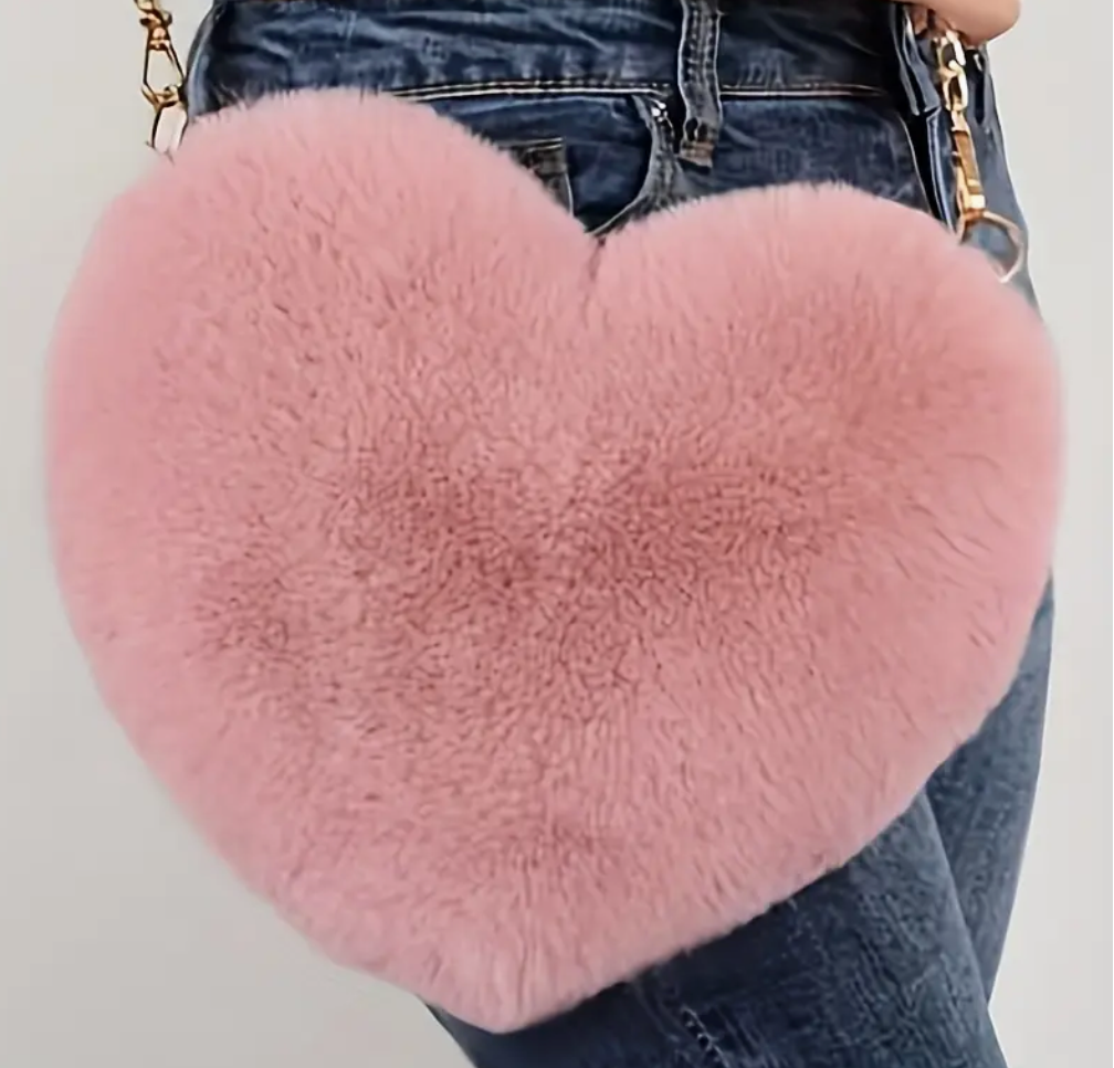 Heart shaped handbag