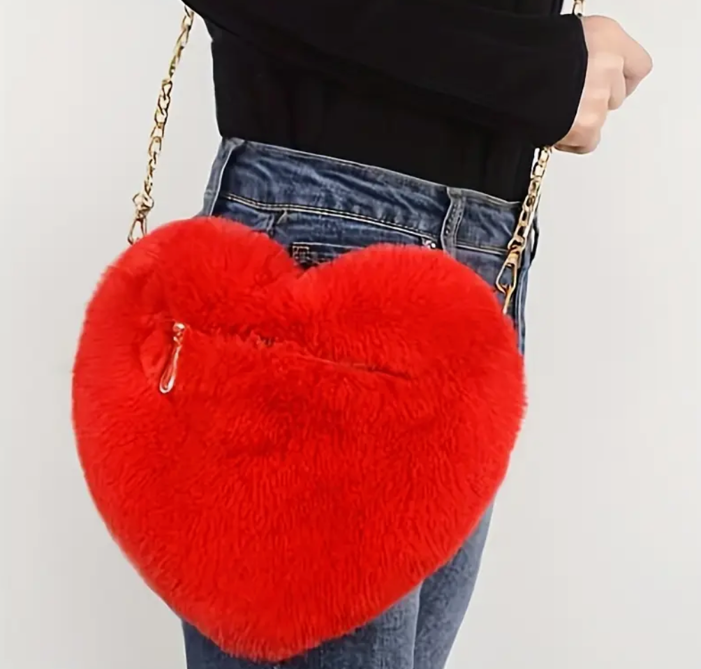 Heart shaped handbag