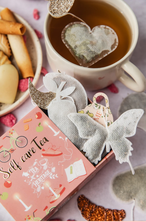 Self Care Tea Set – 10 Cocooning Shaped Tea Bags